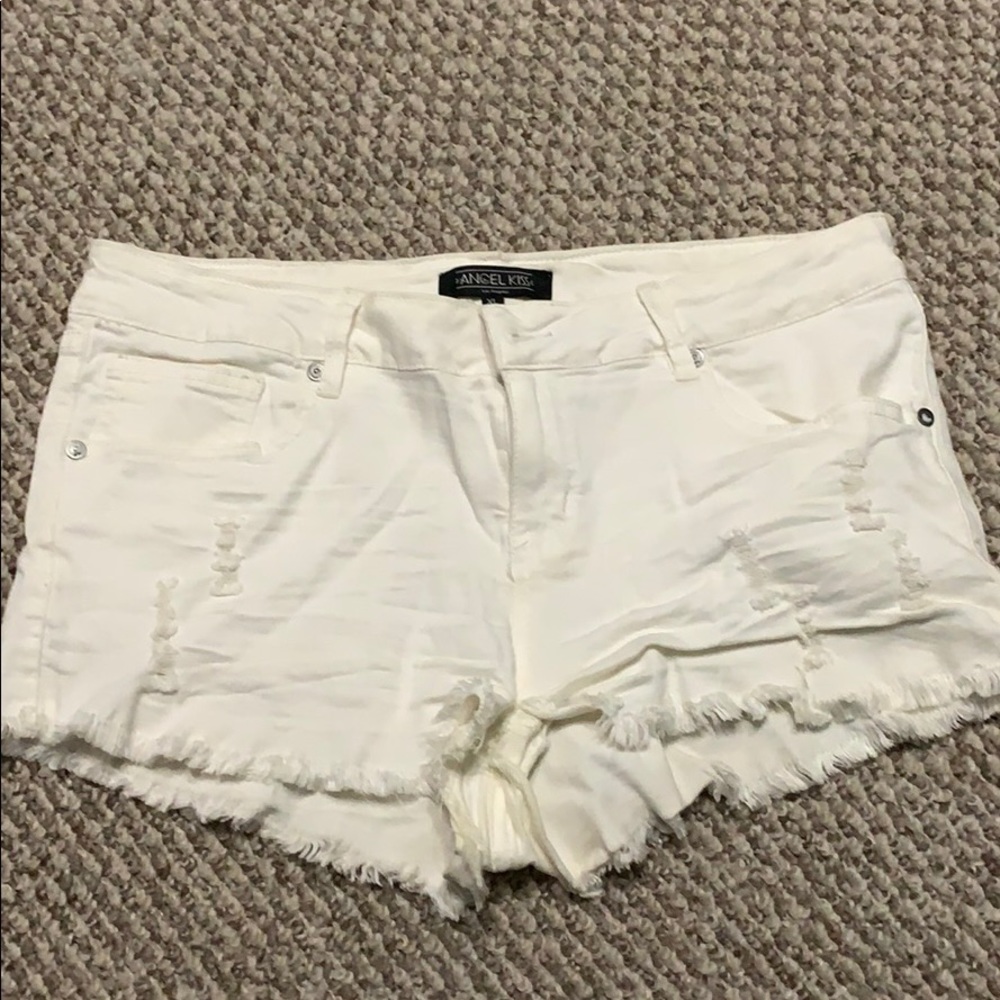 White shorts